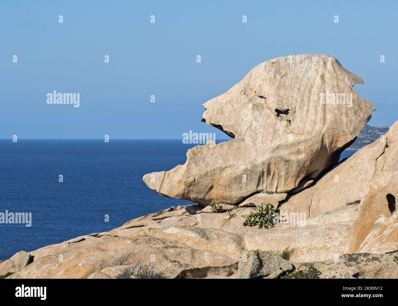 Rocce e mare di Sardegna Stock Photo