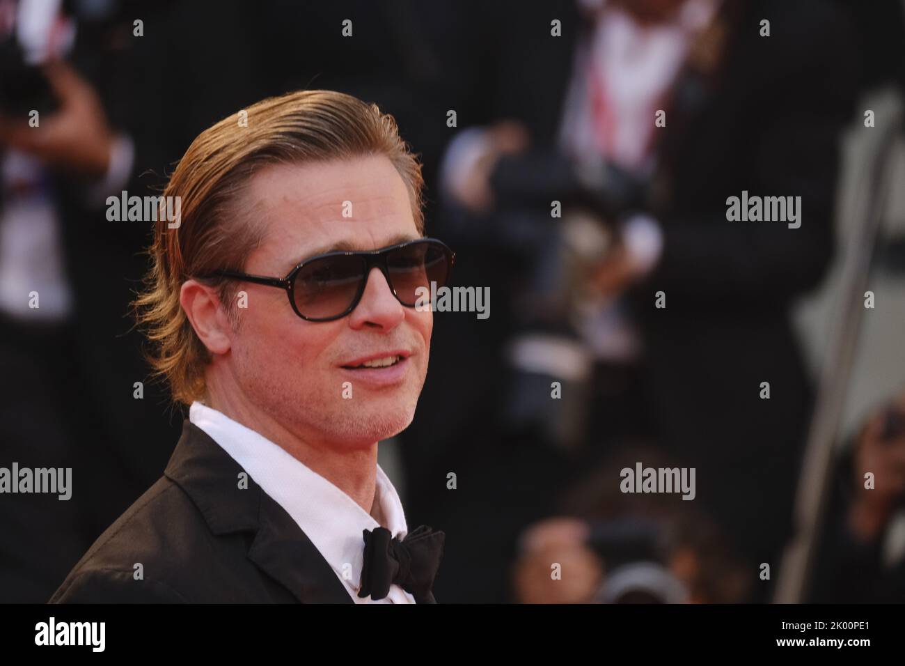American actor Brad Pitt at the 79 Venice International Film Festival