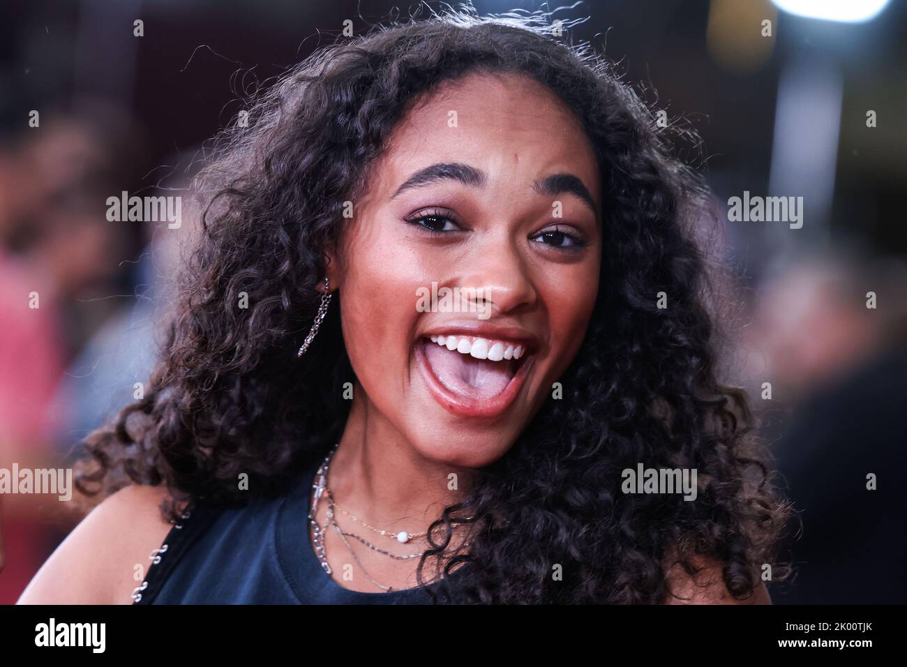 Universal City, United States. 08th Sep, 2022. UNIVERSAL CITY, LOS ANGELES, CALIFORNIA, USA - SEPTEMBER 08: American actress and singer Chandler Kinney arrives at the Universal Studios Hollywood Halloween Horror Nights Opening Night Celebration 2022 held at Universal Studios Hollywood on September 8, 2022 in Universal City, Los Angeles, California, United States. (Photo by Xavier Collin/Image Press Agency) Credit: Image Press Agency/Alamy Live News Stock Photo