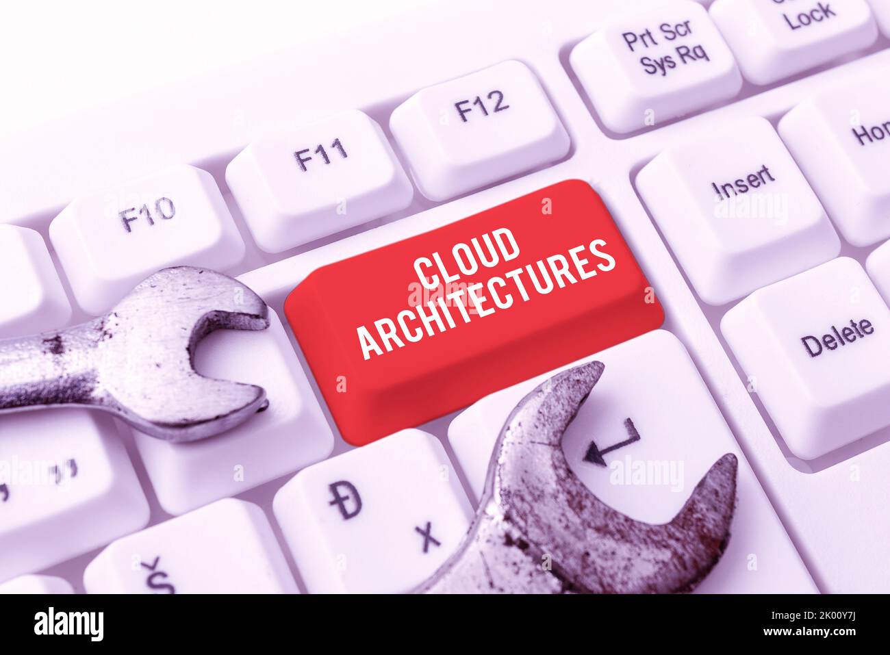 Text caption presenting Cloud ArchitecturesVarious Engineered Databases Softwares Applications. Business showcase Various Engineered Databases Stock Photo
