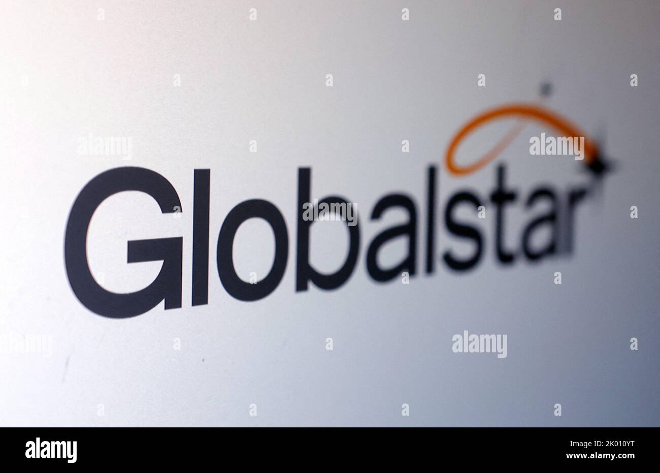 Globalstar logo is seen in this illustration taken September 9, 2022. REUTERS/Dado Ruvic/Illustration Stock Photo
