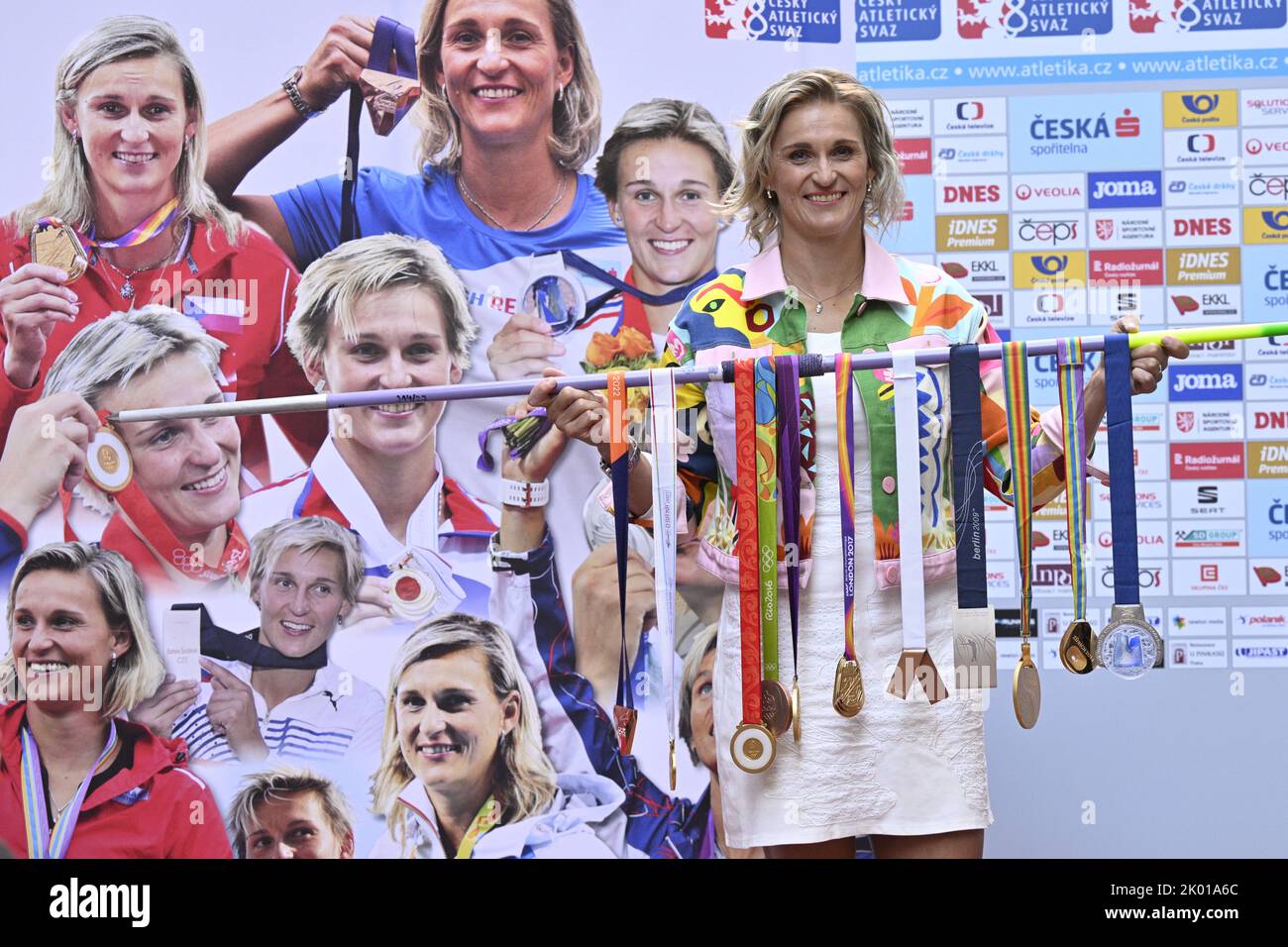 Prague, Czech Republic. 09th Sep, 2022. Twotime Olympic winner