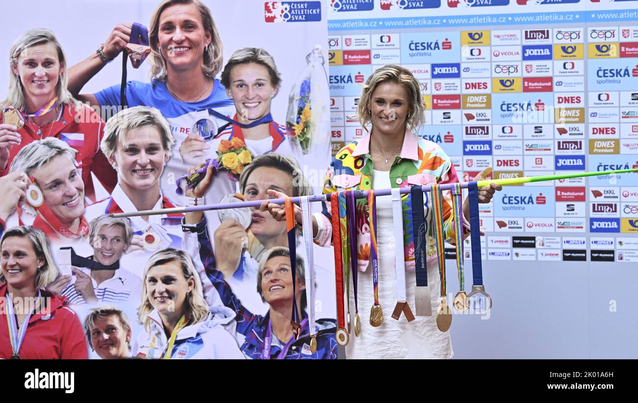 Prague, Czech Republic. 09th Sep, 2022. Twotime Olympic winner