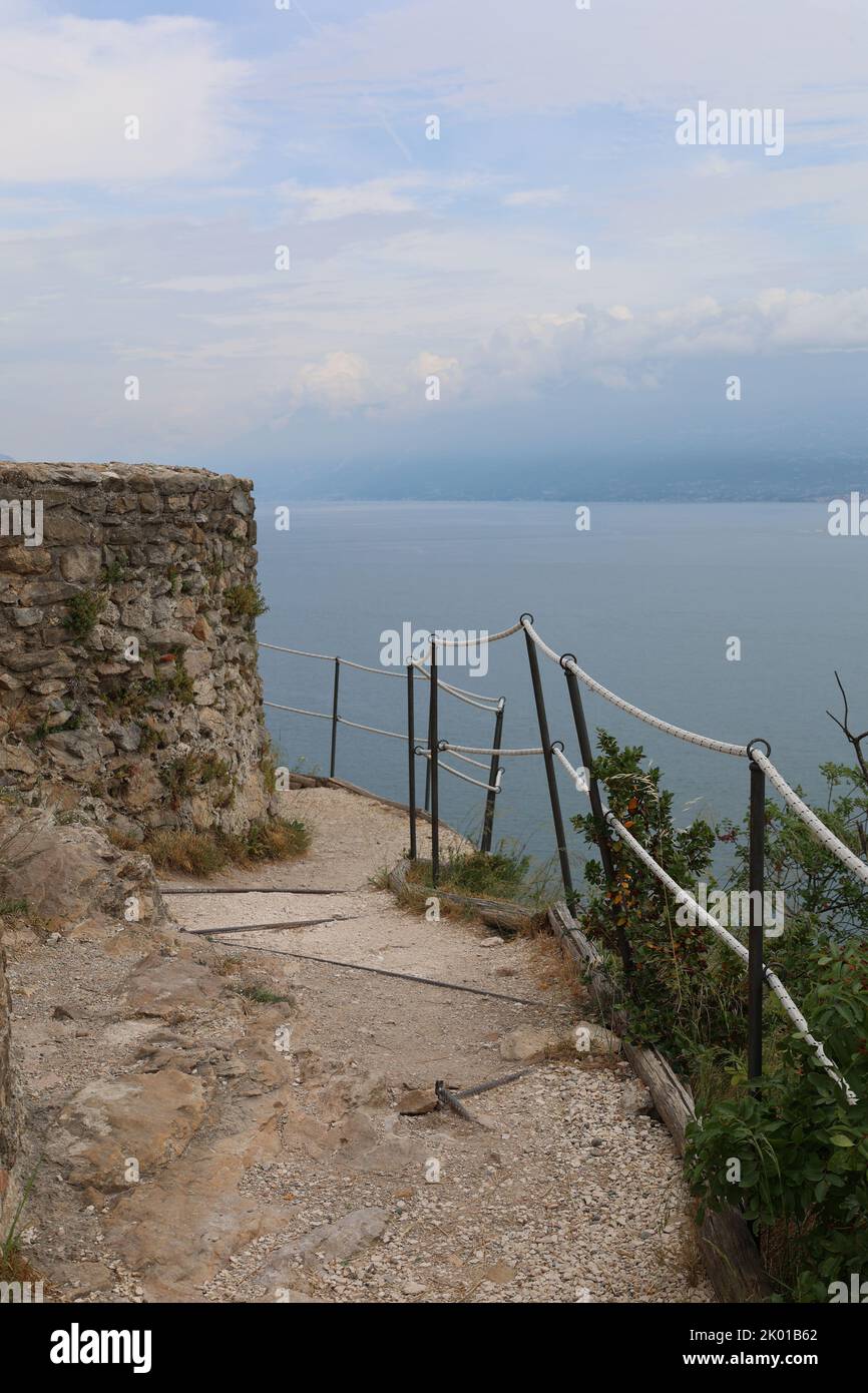 Impressionen aus Manerba del Garda am Gardasee Stock Photo