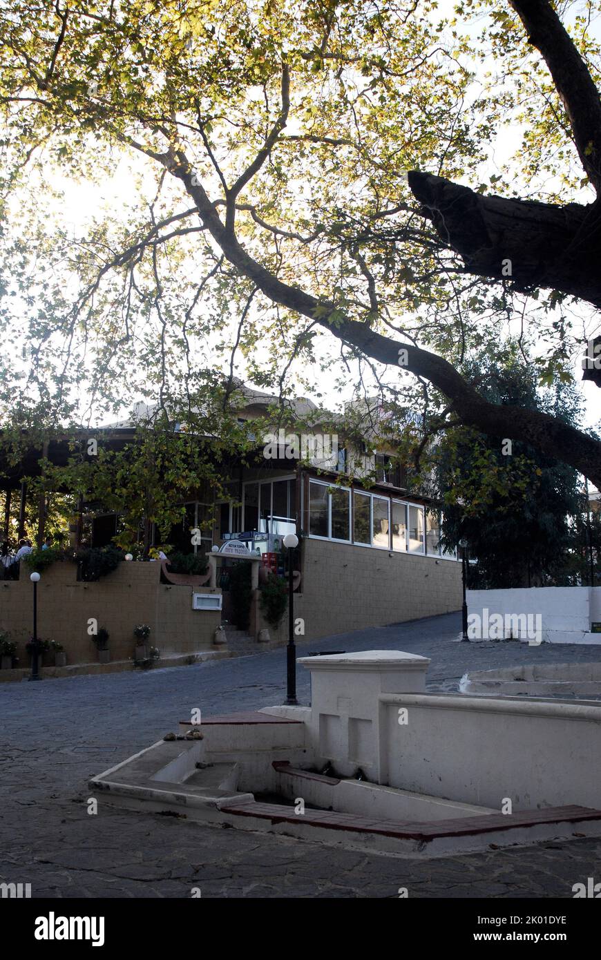 Psinthos Rhodes Greece, Dodecanese, Rhodes island Psinthos village and Fasouli springs ...