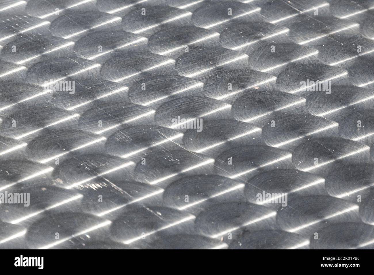 Sun Reflection Metal pattern of brushed silver plate with sun reflection gives a harmonic ...