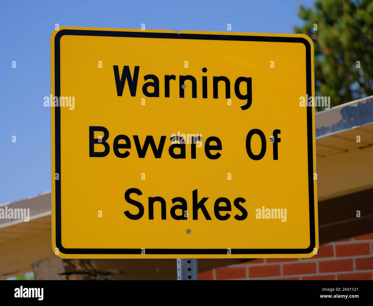 Attention snakes sign hires stock photography and images Alamy