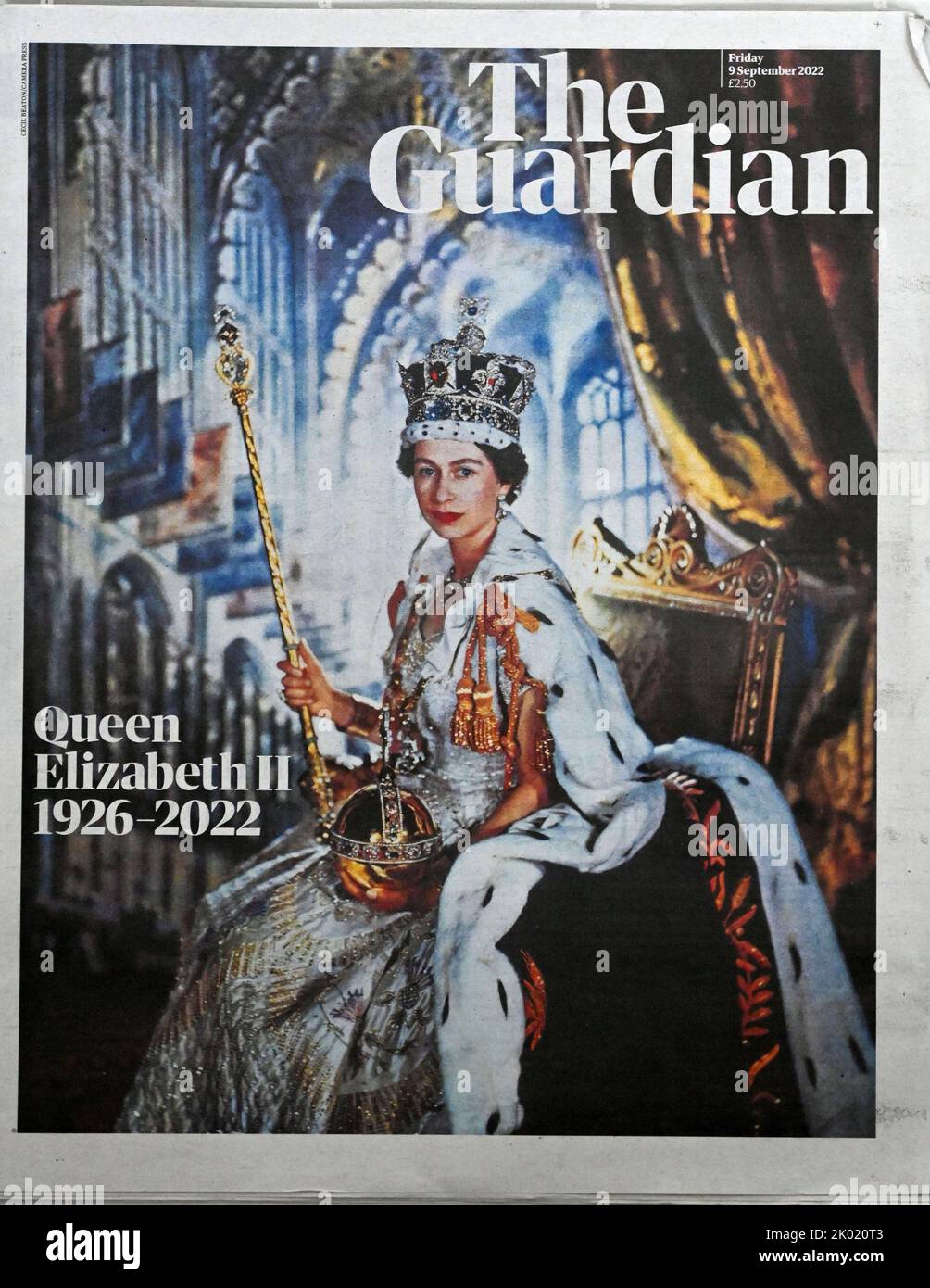 UK Newspapers Commemorate The Death Of Queen Elizabeth II PICTURED