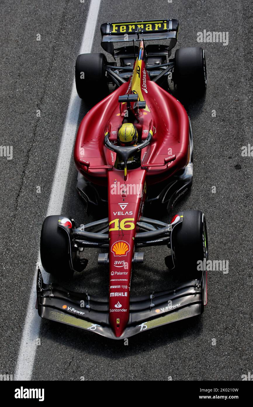 File:2022 Emilia Romagna GP - Ferrari F1-75 of Charles Leclerc.jpg