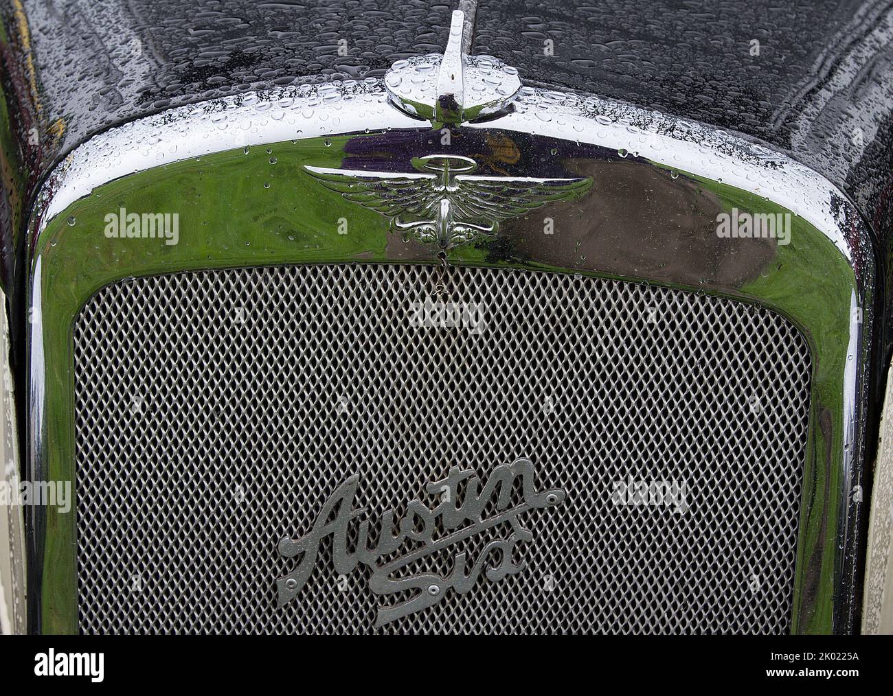 Austin 6 Radiator Grill, Cap and Badges Stock Photo Alamy