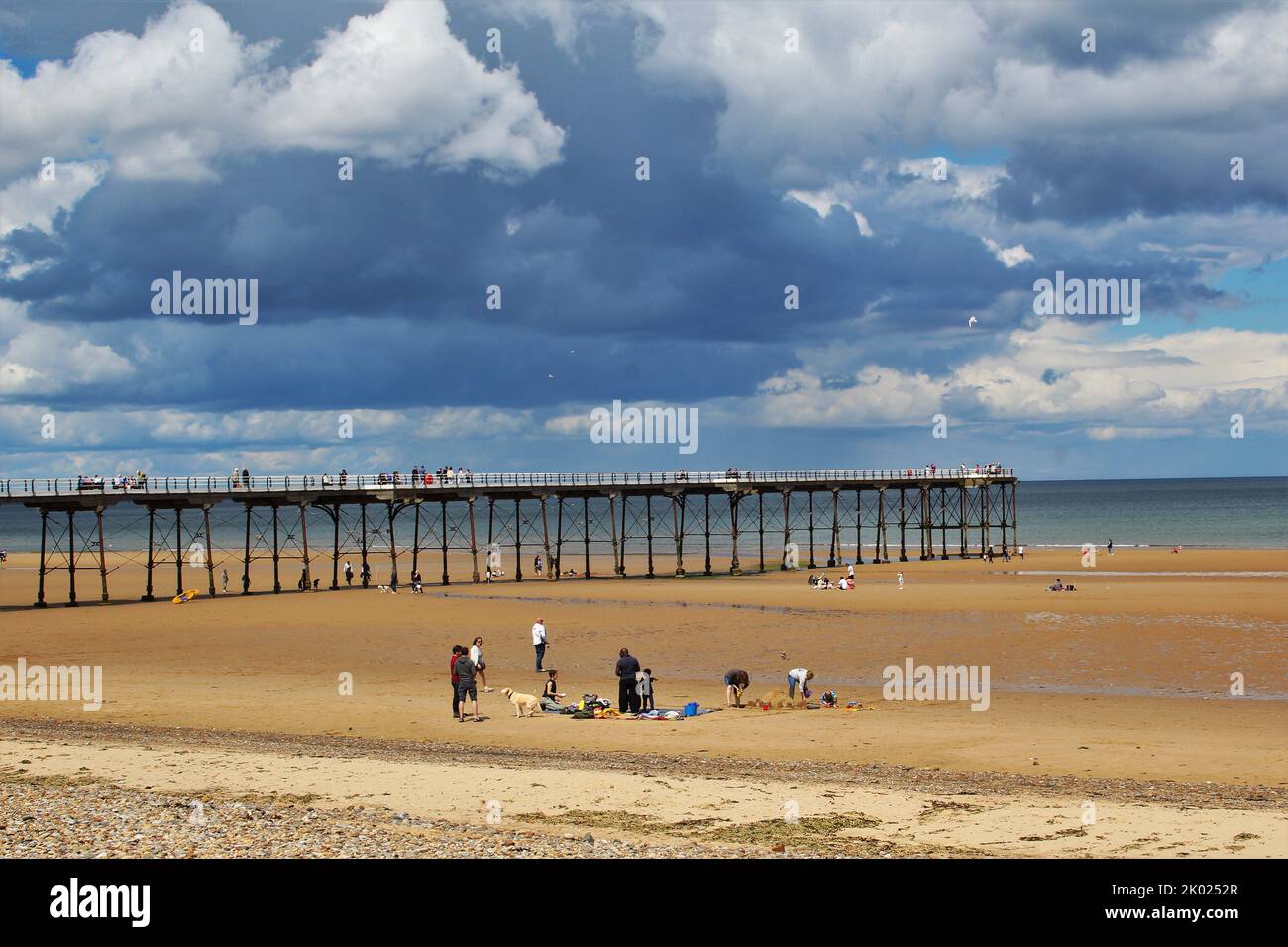 Saltburn by the sea Stock Photo Alamy