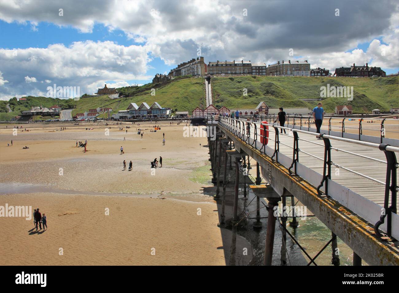 Saltburn by the sea Stock Photo Alamy