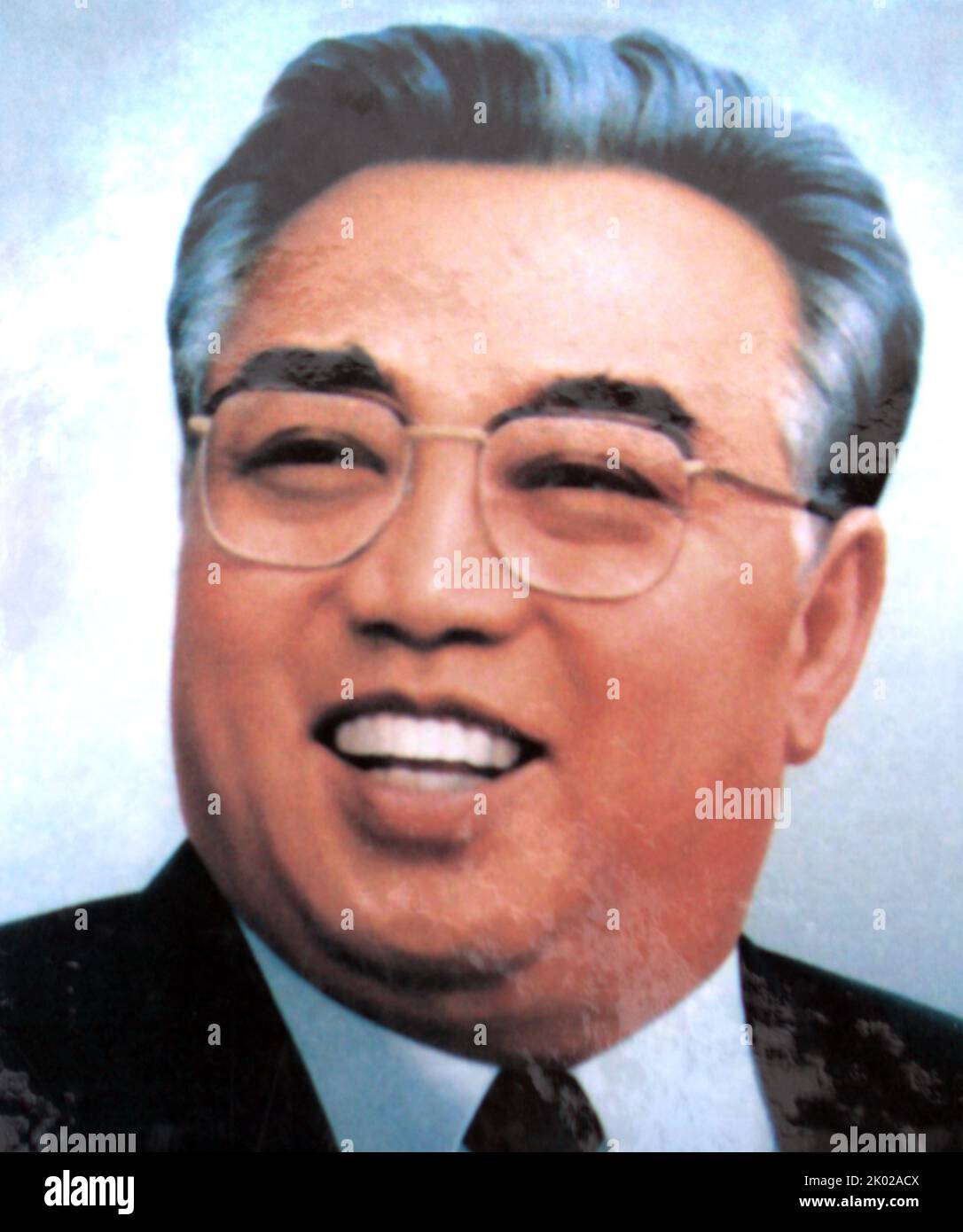 Marshal Kim Il Sung 1980 Stock Photo