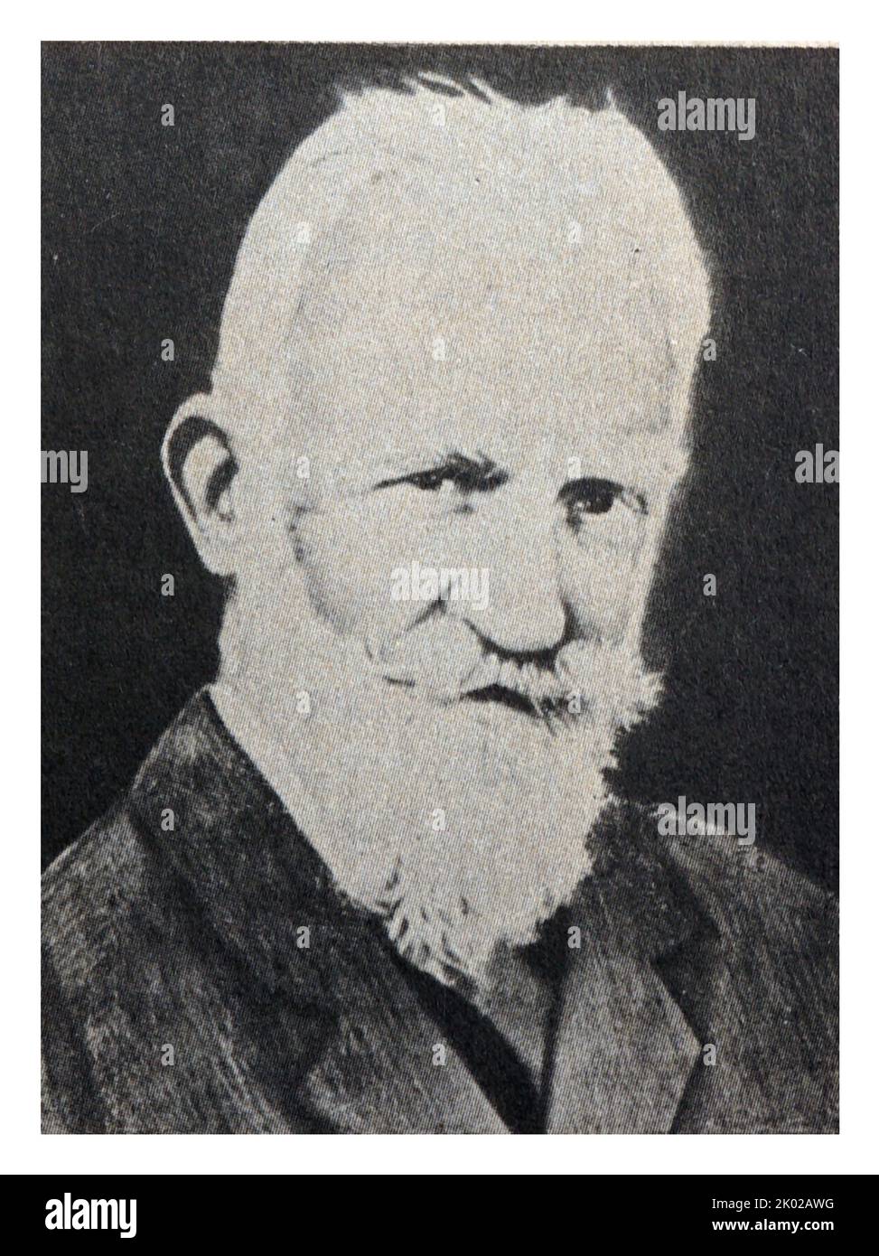 George Bernard Shaw (1856 - 1950), known at his insistence simply as Bernard Shaw, was an Irish playwright, critic, polemicist and political activist. Stock Photo