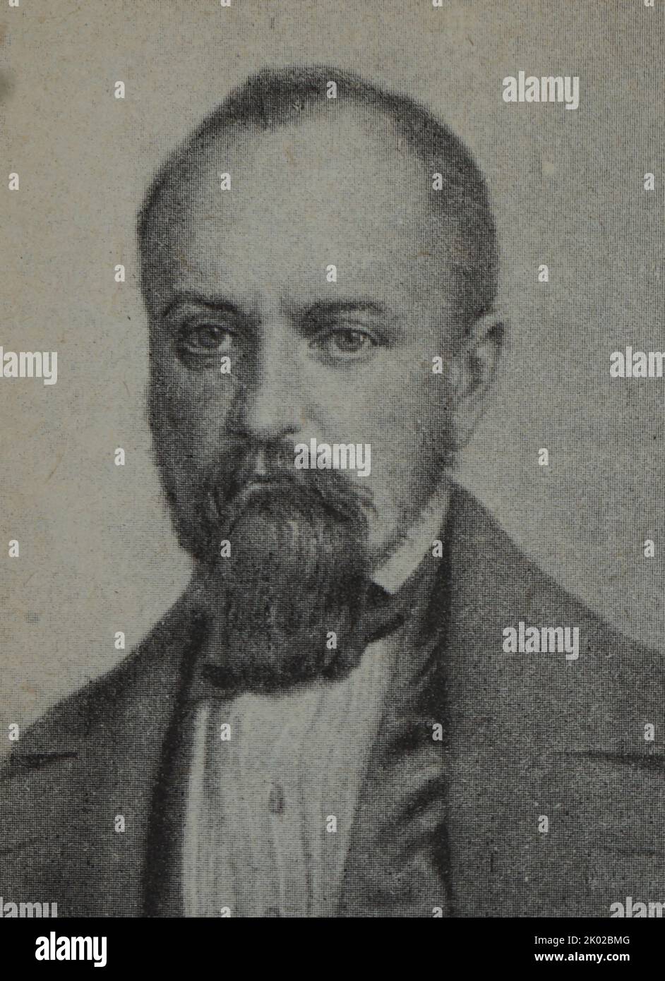 Alexander Ivanovich Herzen (1812 - 1870) Russian writer and thinker known as the "father of Russian socialism" Stock Photo
