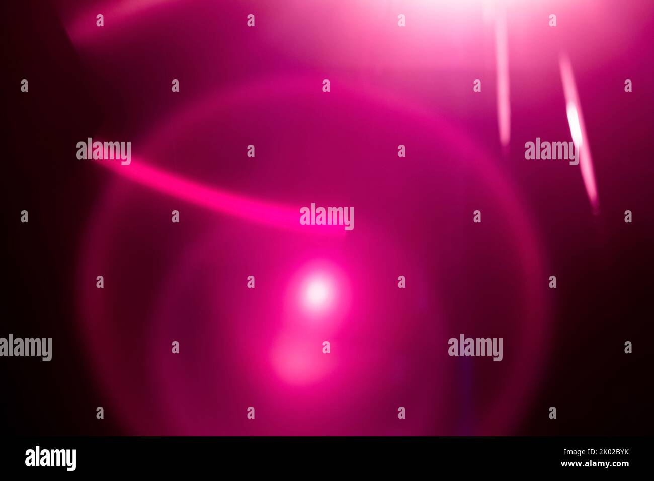 lens flare blur radiance light refraction pink Stock Photo