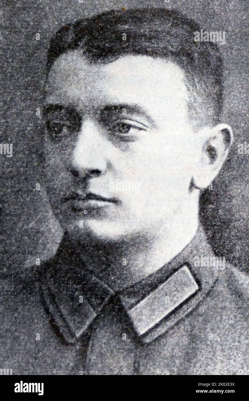 Mikhail Nikolayevich Tukhachevsky (1893 12 June 1937); nicknamed Red