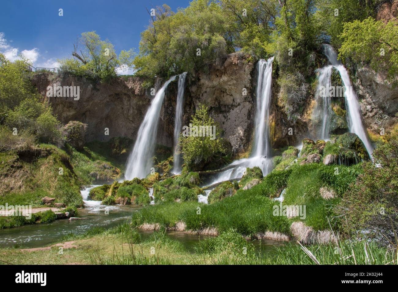 Rifle Falls State Park, Garfield County, Colorado USA Stock Photo Alamy