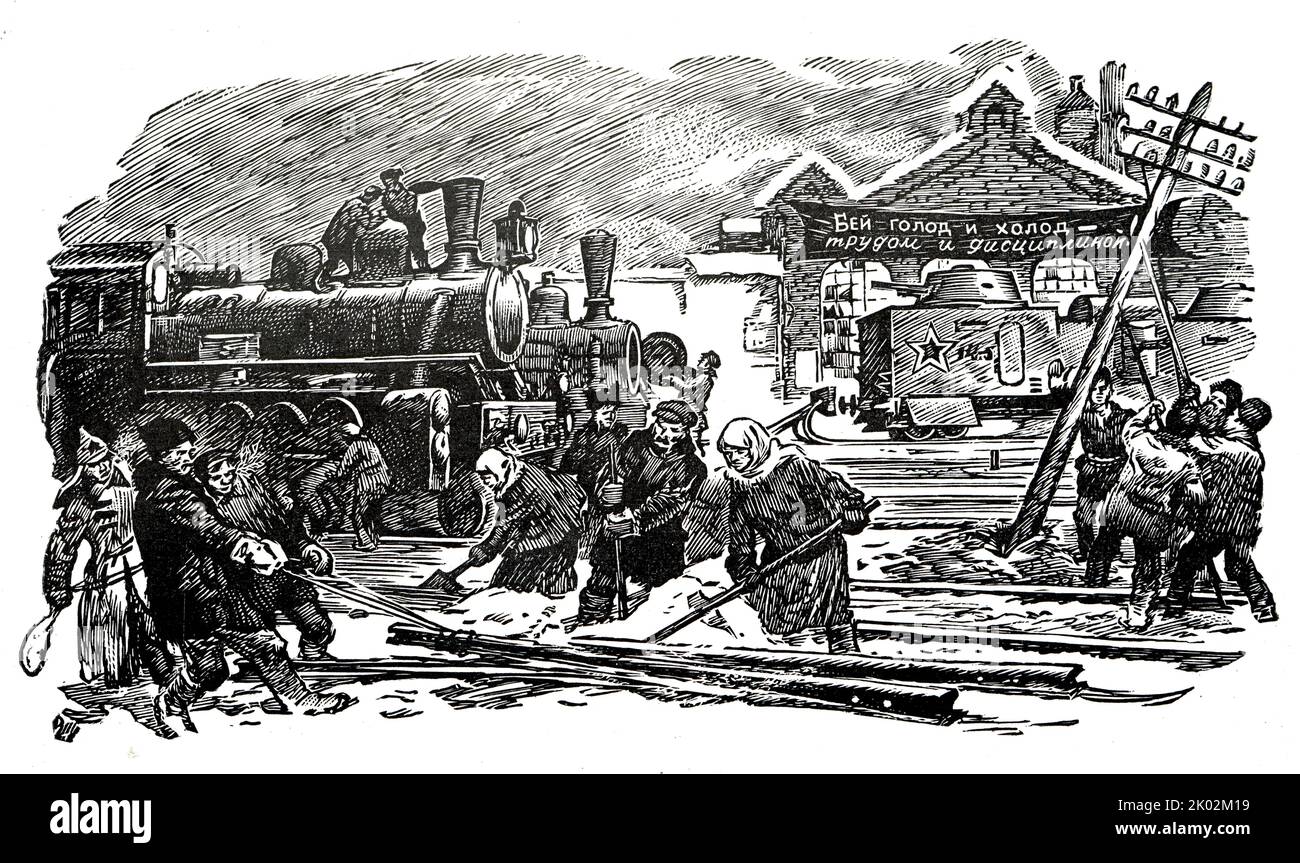 1917 russia rail hi-res stock photography and images - Alamy