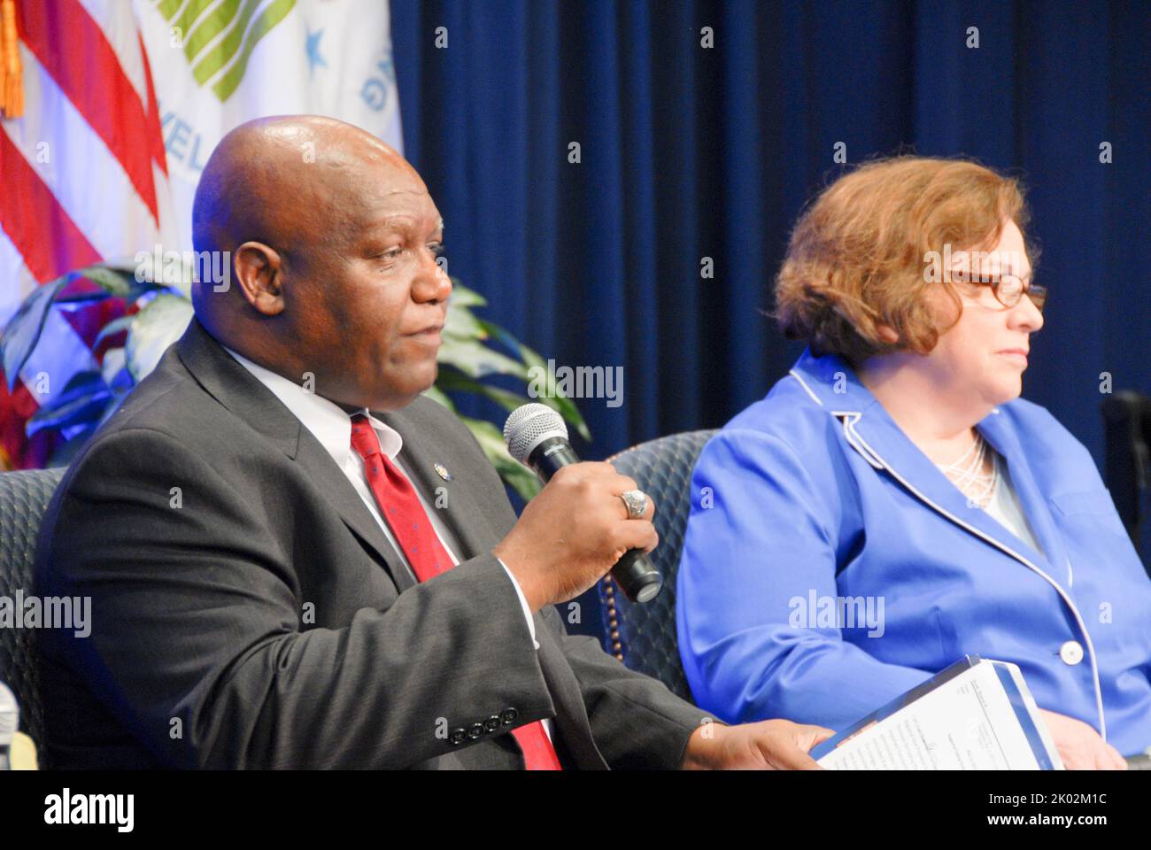 Ronald Sims Strategic Plan Town Hall Meeting, with Secretary Shaun Donovan and ...
