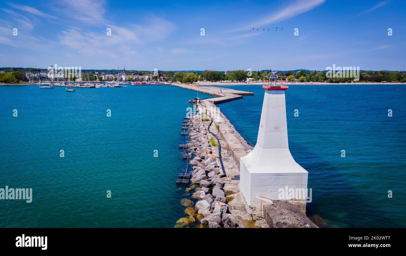 A pathway going through the lighthouse Stock Photo - Alamy