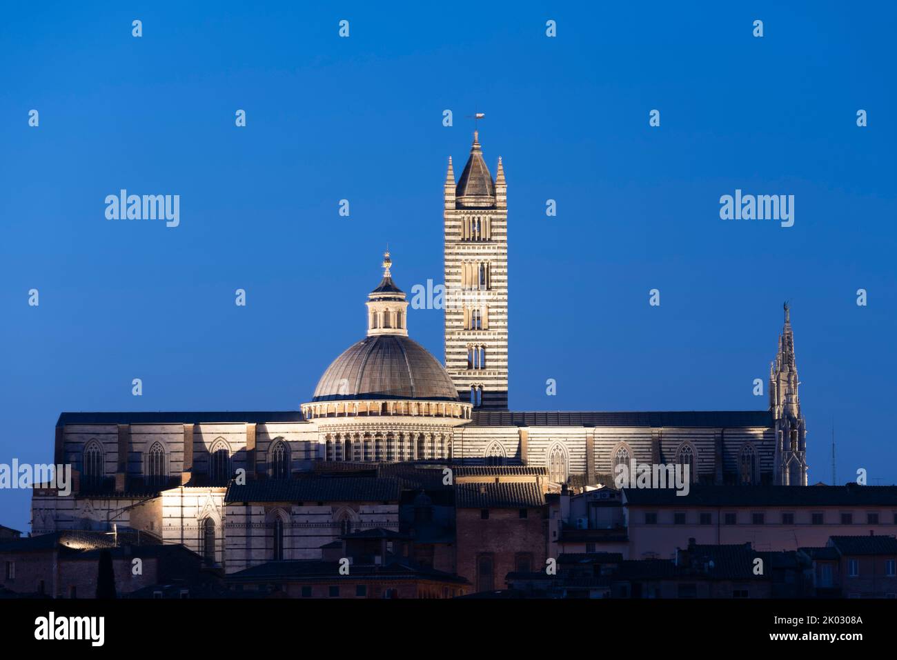 Siena Cathedral, Unesco World Heritage Site, Siena, Tuscany, Italy Stock Photo