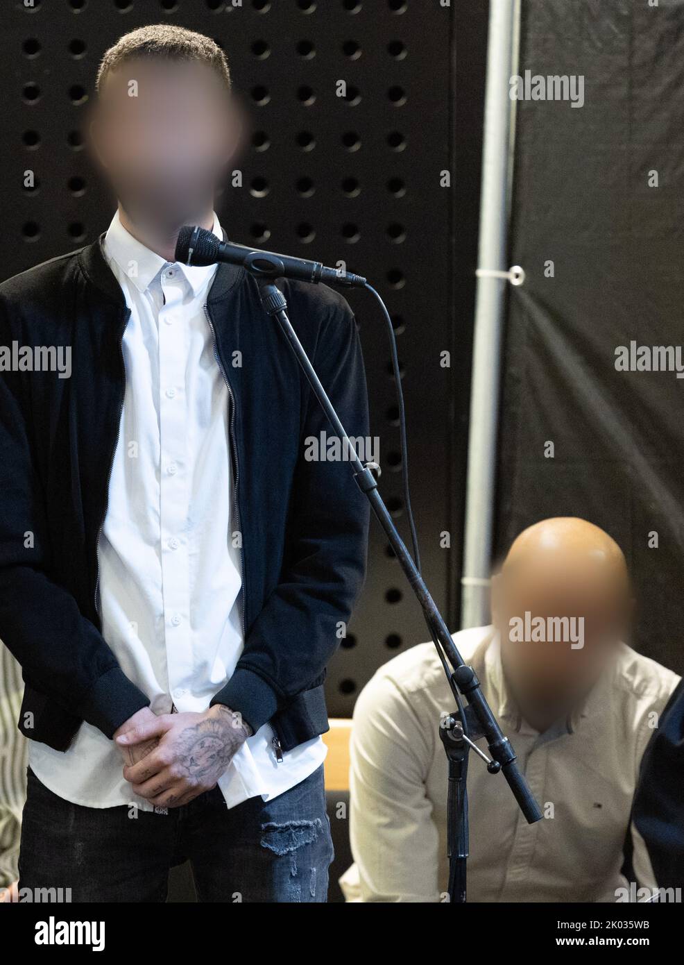 Jose Da Silva Da Costa and Krystian Gorniak pictured during the jury ...