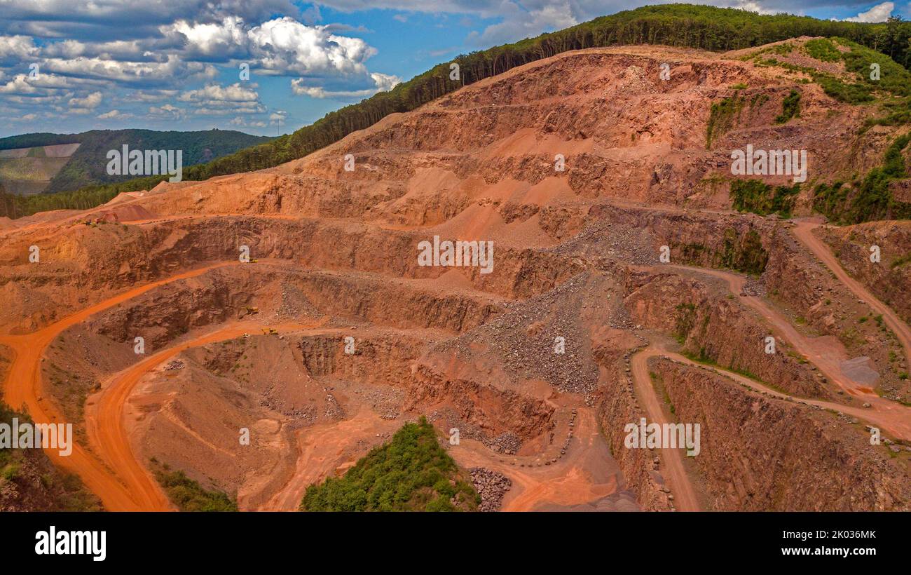 Duro hard stone quarry in taben rodt hires stock photography and images Alamy