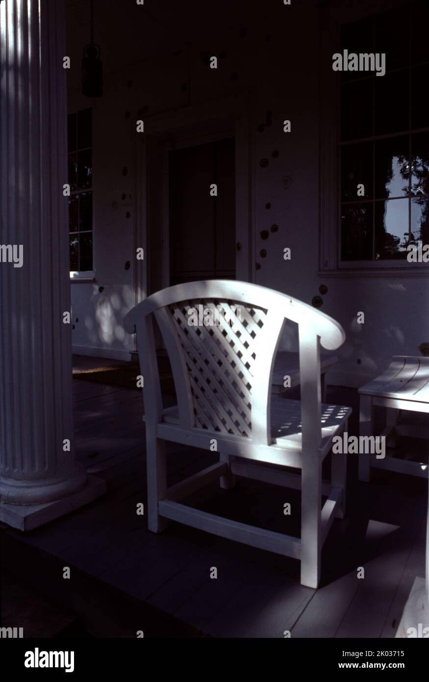 Prince VA. USA. 9/1993. Lower Brandon Plantation or Brandon or