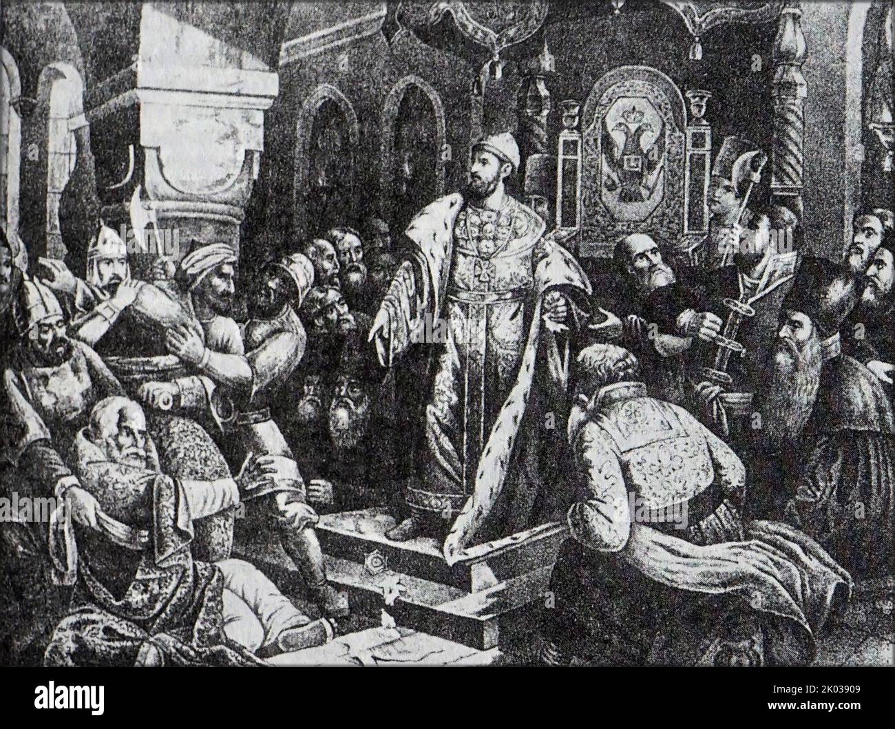 Ivan The Third Tears Apart The Khan s Letter Demanding Tribute Ivan