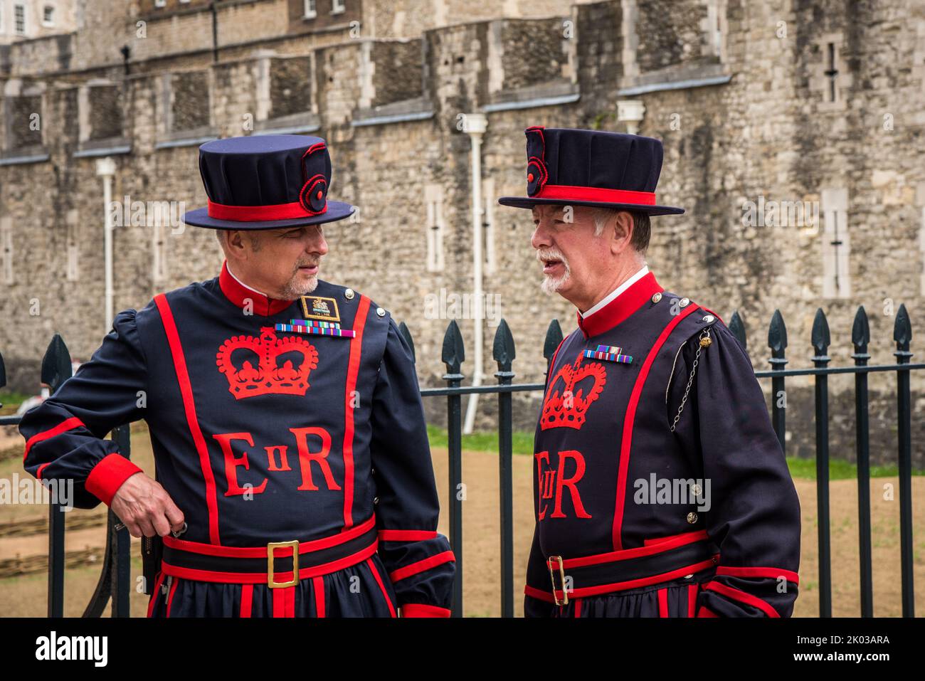 the tower of London Stock Photo