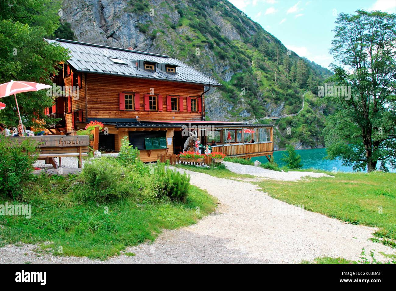 Gaisalm at Achensee, lake, inn, Tyrol, Austria Stock Photo