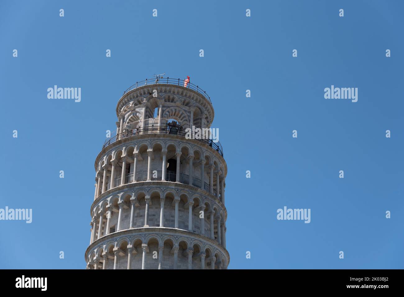 Leaning Tower of Pisa, Tuscany, Italy Stock Photo