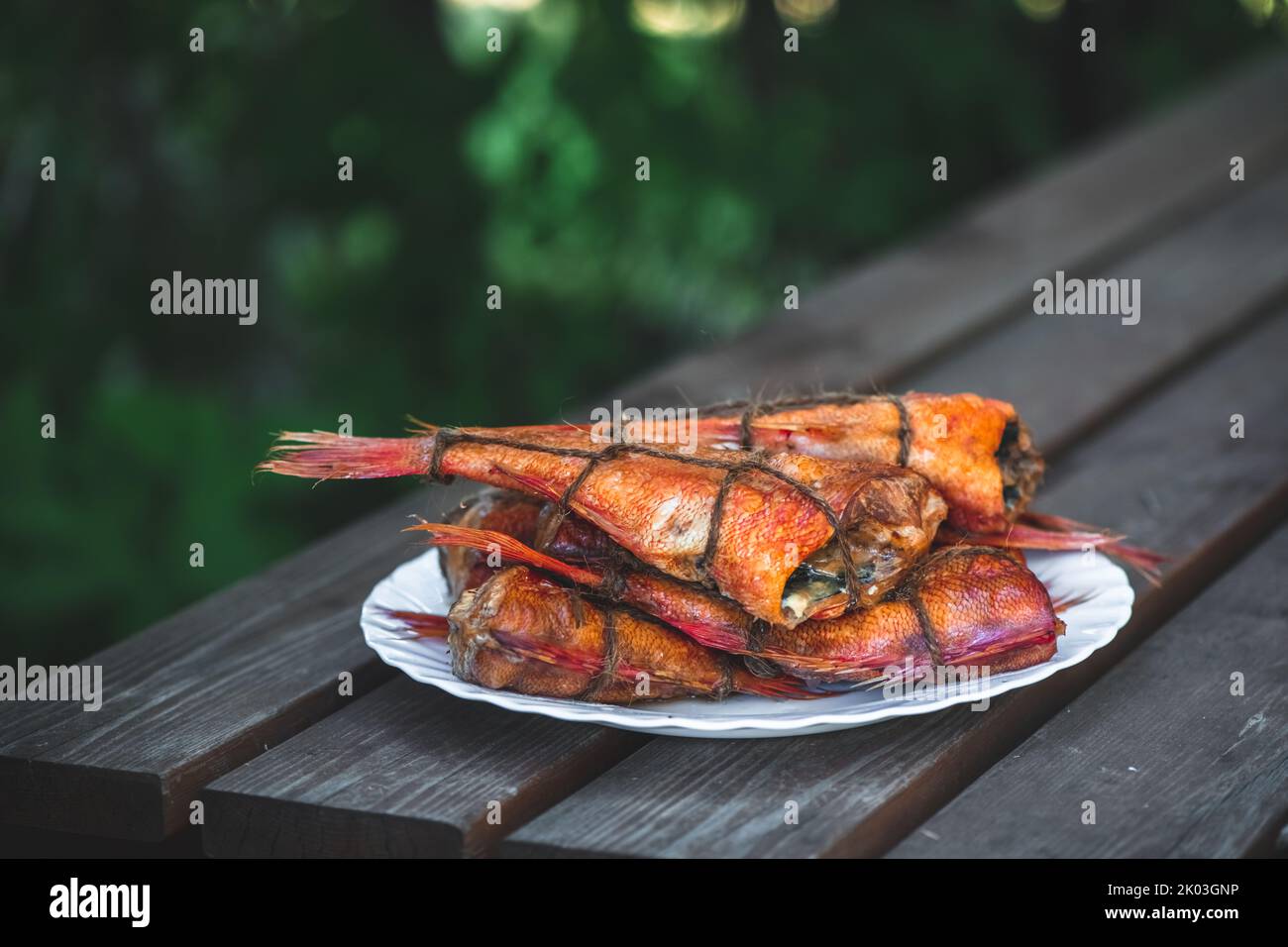 Smoked fish smoking hi-res stock photography and images - Page 6