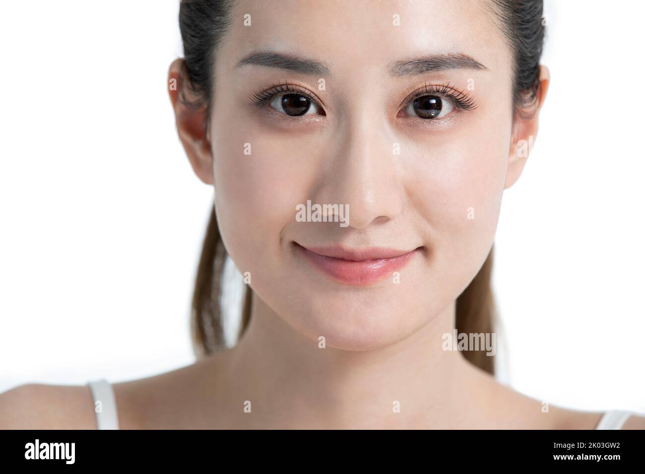 Portrait of beautiful young Chinese woman Stock Photo - Alamy