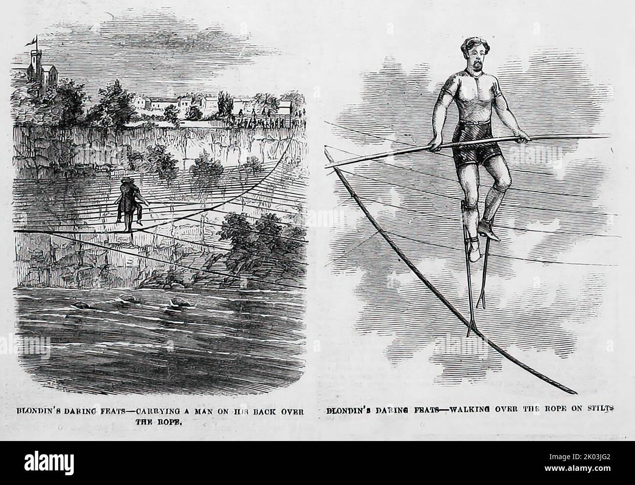 1800s-tightrope-walker-hi-res-stock-photography-and-images-alamy