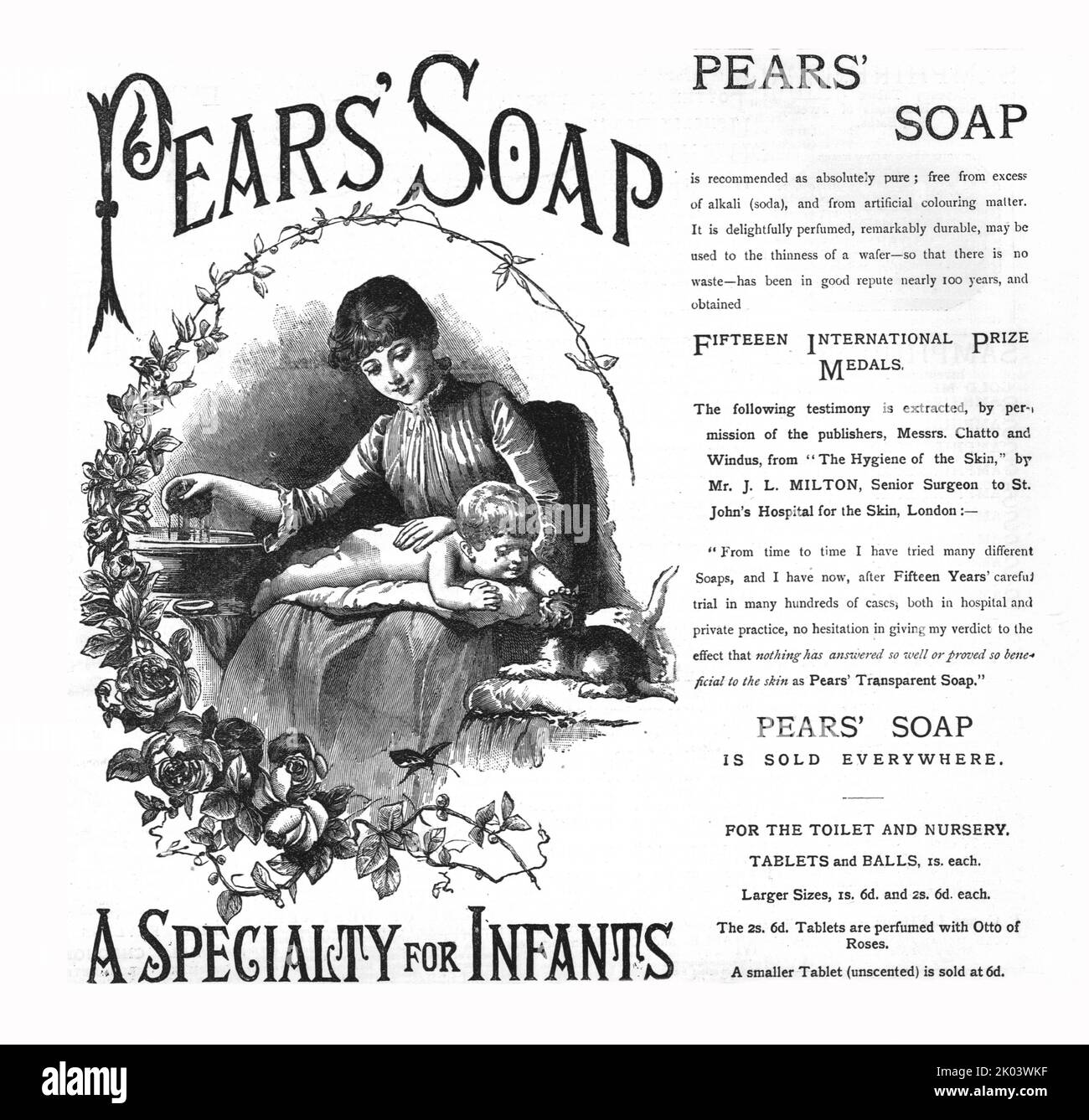 Pears soap advert victorian hires stock photography and images Alamy
