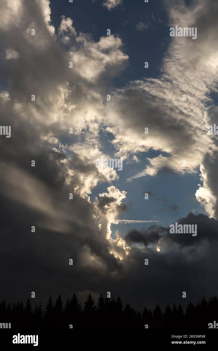 Before storm Stock Photo