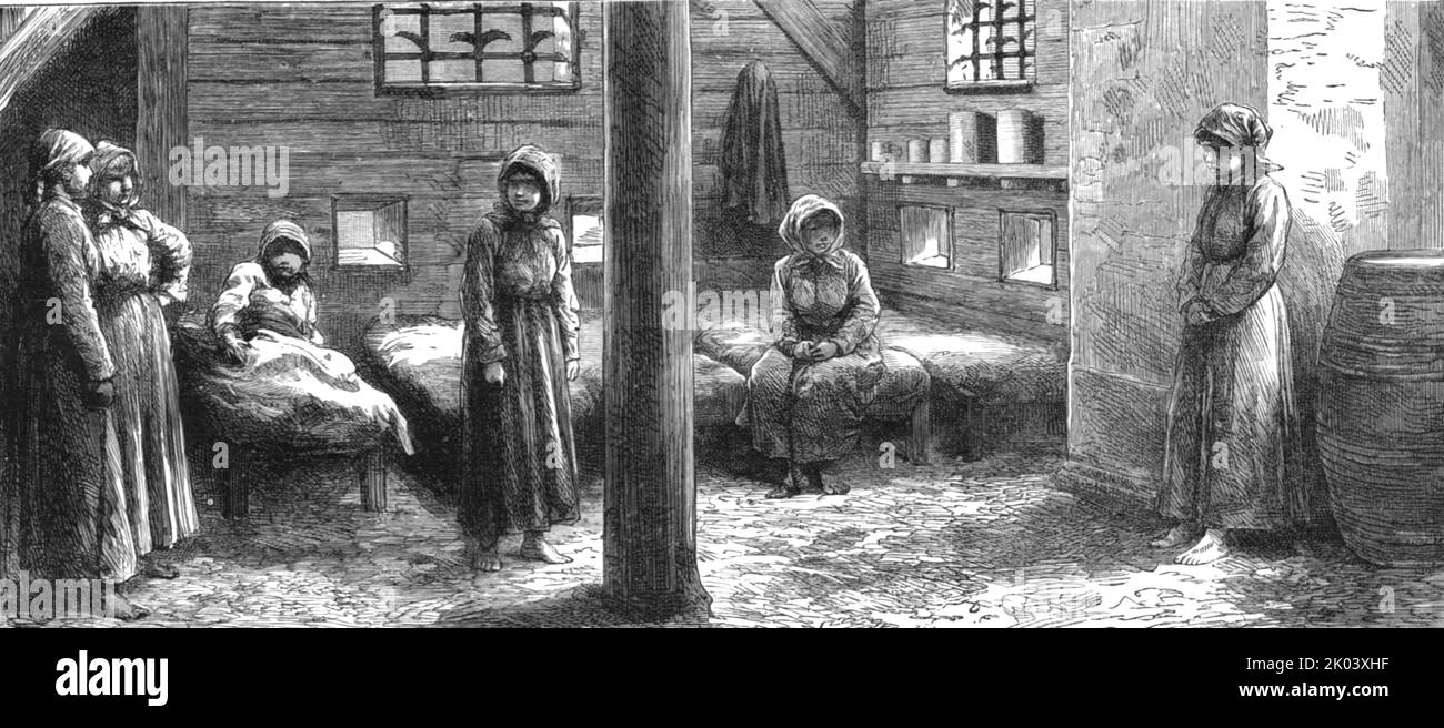 Womens Prison In Siberia Russia 19th Century High-Res Vector Graphic -  Getty Images