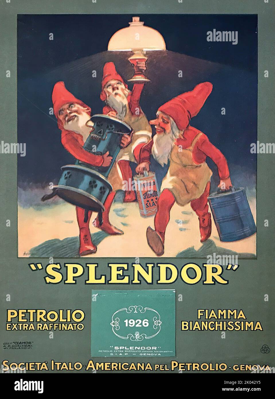 Splendor. Petrolio Extra Raffinato. Private Collection. Stock Photo