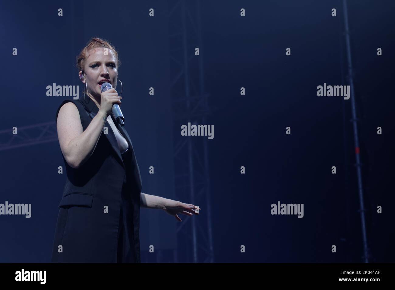 JESS GLYNNE  SZIGET, Budapest, HUNGARY, 16/08/2016 Florent 'MrCrash' B. Stock Photo