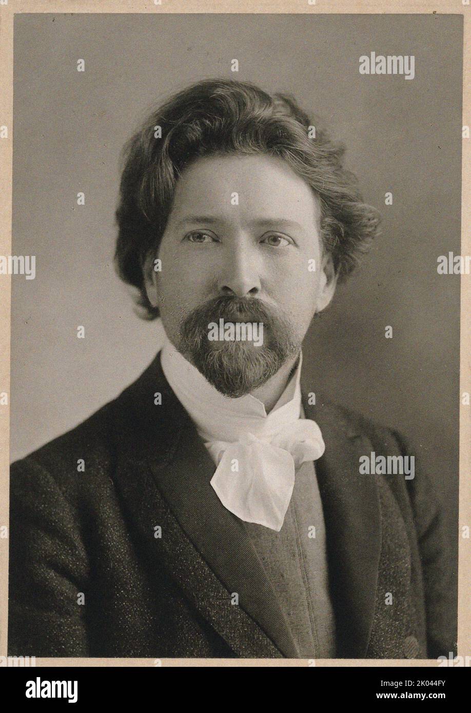 Busoni Portrait of the composer Ferruccio Busoni (1866-1924), 1904. Private ...
