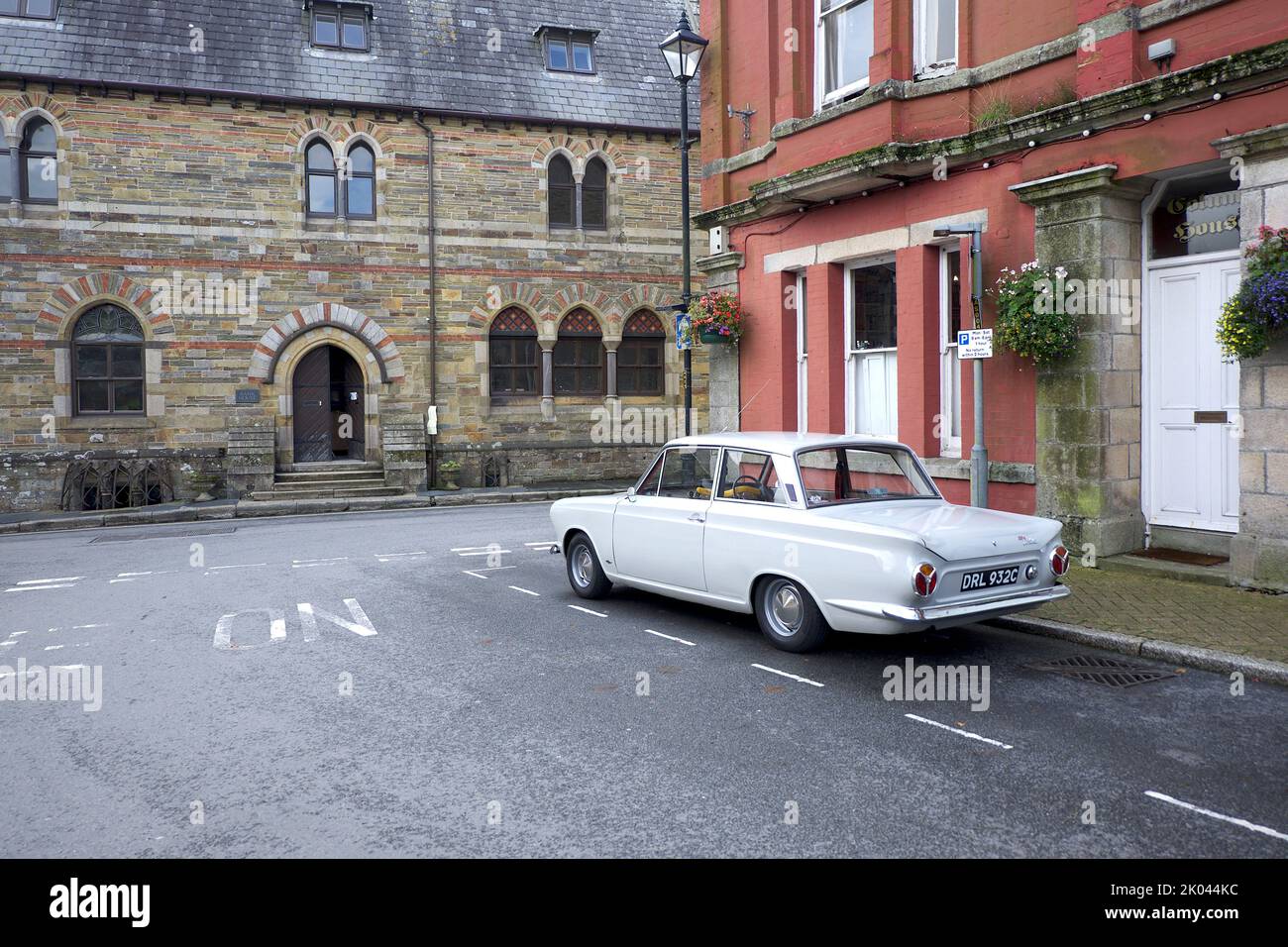 St Column Major Cornwall UK 09 09 2022 Classic car 1965 Ford Cortina