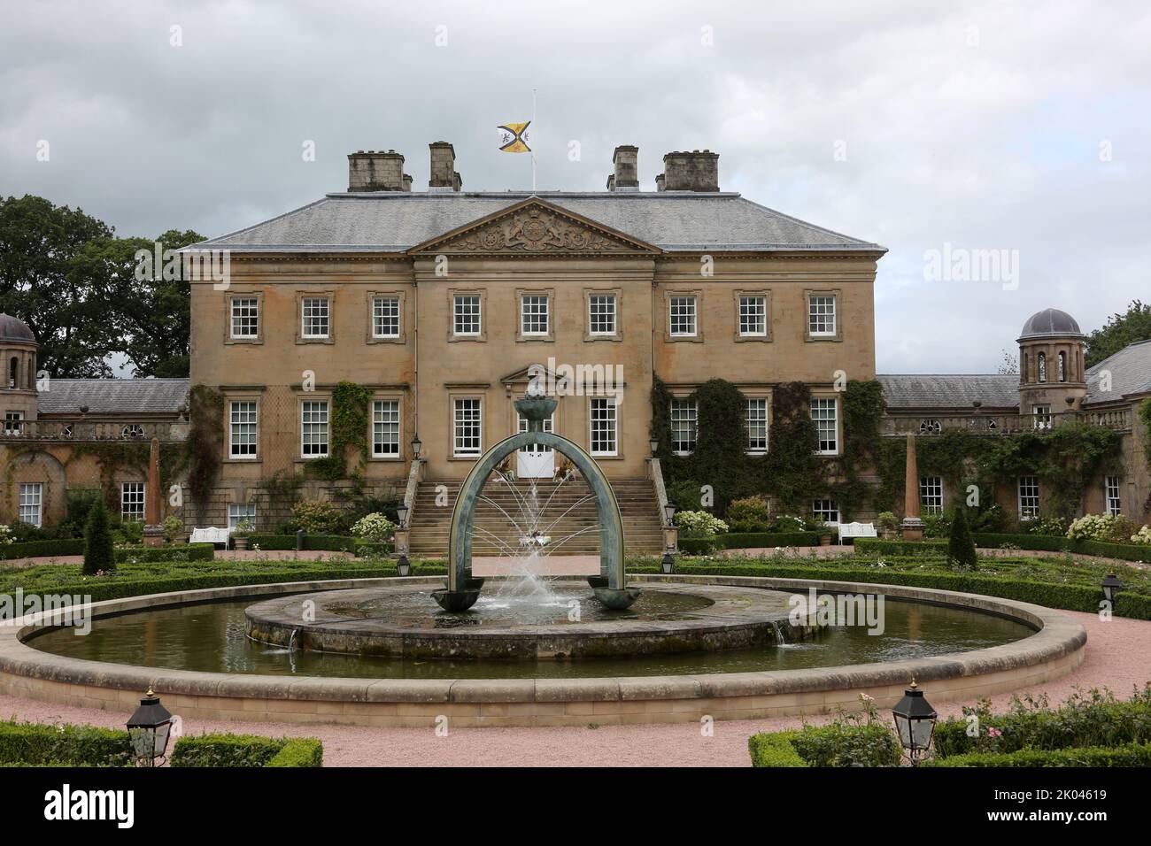 Dumfries House, Ayrshire, Scotland, UK. The stately home rescued by the