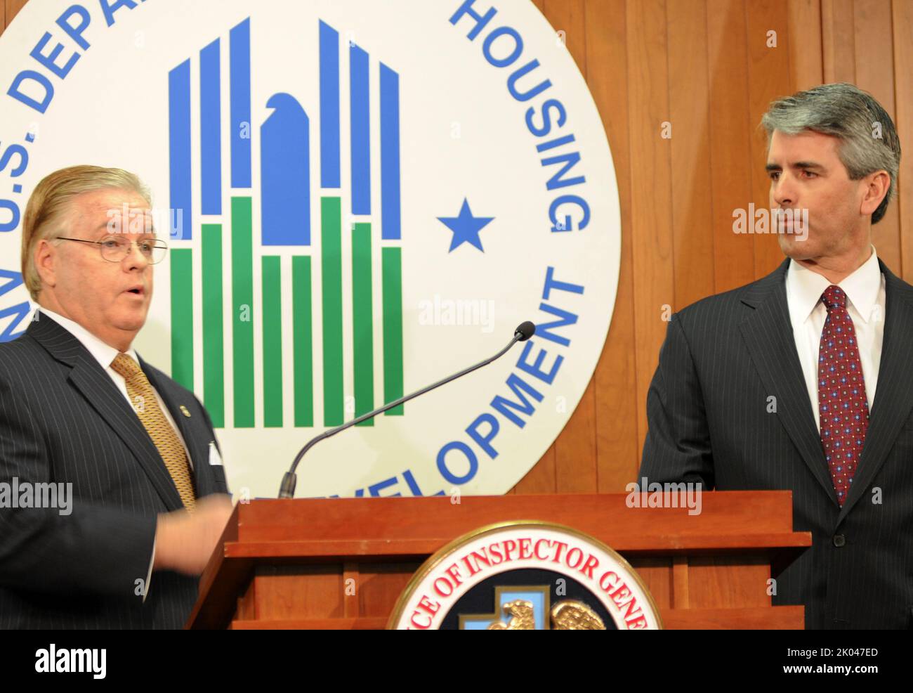 Office of Inspector General press conference, with Inspector General ...