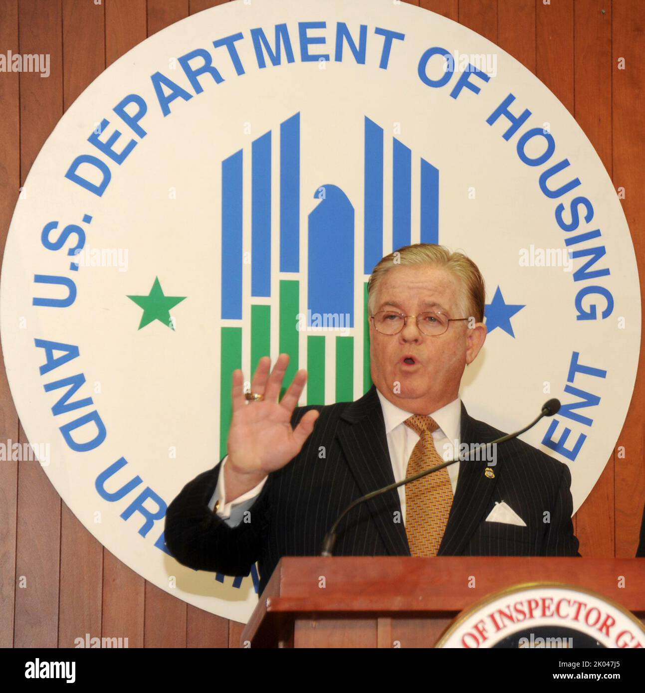 Office of Inspector General press conference, with Inspector General ...