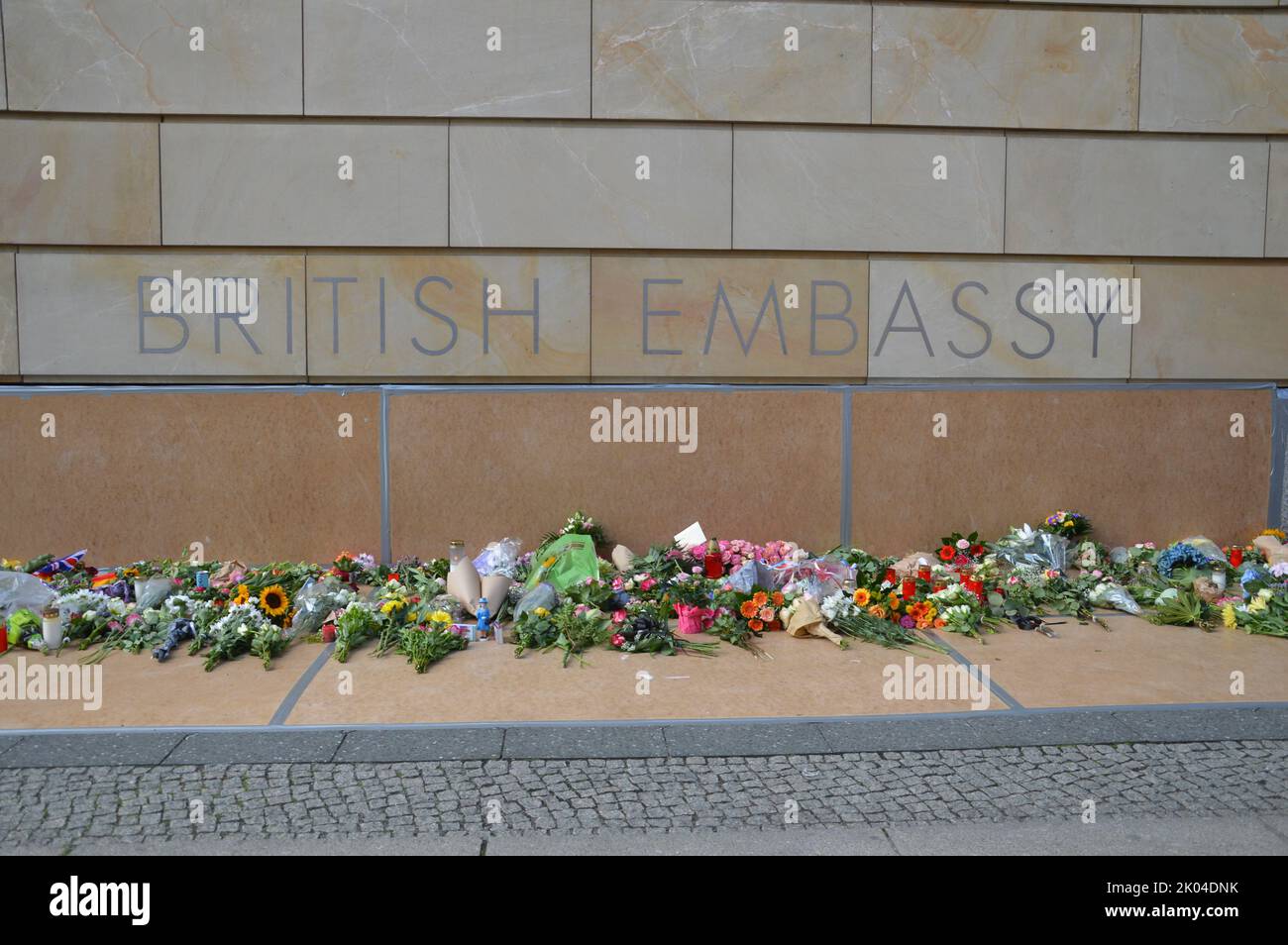 Berlin, Germany - September 9, 2022 - Death of The Queen Elisabet II
