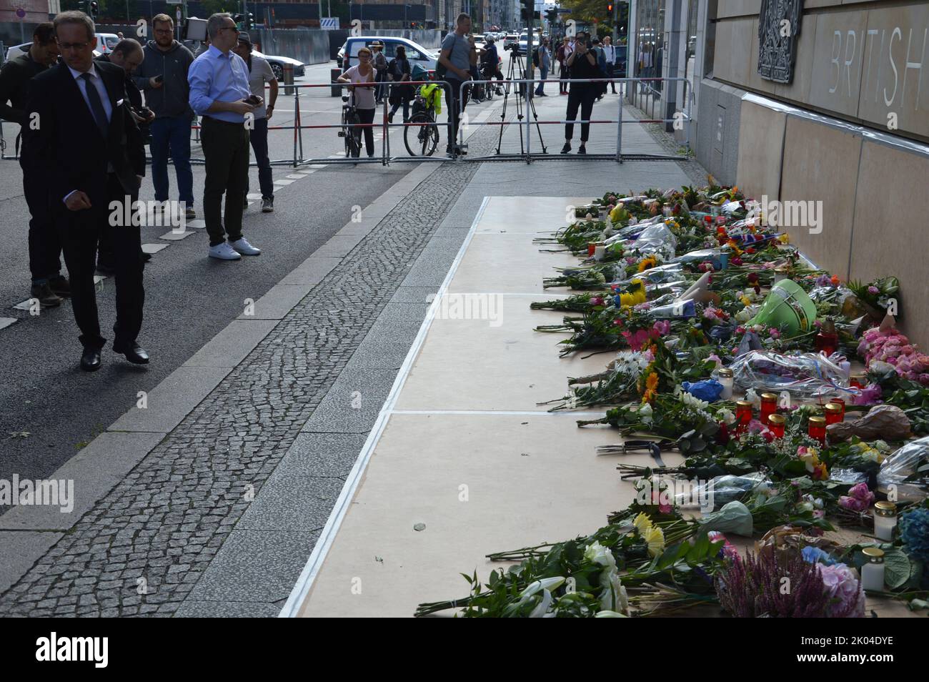 Berlin, Germany - September 9, 2022 - Death of The Queen Elisabet II