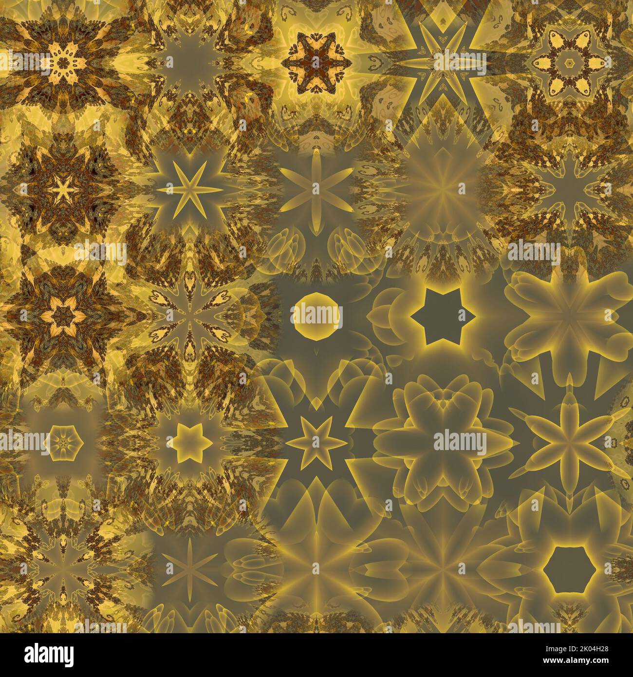 Abstract Computer generated Fractal design. A fractal is a never-ending ...