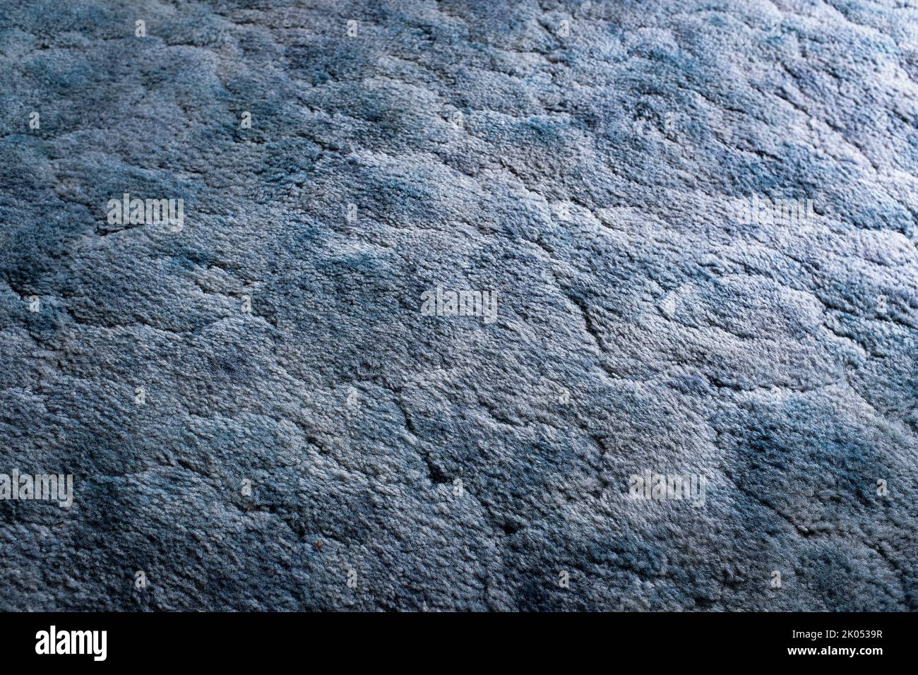 Blue Carpet Stock Photo